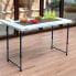 LIFETIME Ultra-Resistant Folding Table 122x61x56-91.5 cm UV100