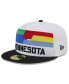 Фото #1 товара Men's White Minnesota Timberwolves 2022/23 City Edition Official 59FIFTY Fitted Hat