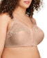 Фото #2 товара Women's Full Figure Plus Size MagicLift Front Close Support Bra 1200