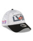 Фото #1 товара Men's Heather Gray, Black San Francisco 49ers Super Bowl LVIII 39THIRTY Flex Fit Hat