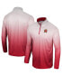 Men's White, Red Maryland Terrapins Laws of Physics Quarter-Zip Windshirt