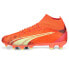 Фото #3 товара Puma Ultra Pro Firm GroundAg Soccer Cleats Mens Orange Sneakers Athletic Shoes 1