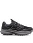Фото #2 товара Saucony Ride 15 TR GTX trail running trainers in black and charcoal