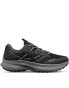 Saucony Ride 15 TR GTX trail running trainers in black and charcoal Черный, EU 39.5 - фото #1