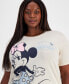 ფოტო #3 პროდუქტის Trendy Plus Size Minnie Mouse Graphic T-Shirt