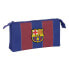 Фото #1 товара Двойной пенал F.C. Barcelona Красный Тёмно Синий 22 x 12 x 3 cm