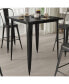 Фото #7 товара Rothko Patio Dining Table With Metal Frame And Square Top