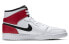 Фото #2 товара Кроссовки мужские Jordan Air Jordan 1 Mid бело-красные 554724-116