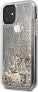 Guess Guess GUOHCN61GLHFLGO iPhone 11 gold/złoty hardcase Glitter Charms