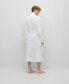 Фото #3 товара Plain Kimono Cotton Men's Bathrobe