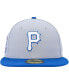 Men's Gray, Blue Pittsburgh Pirates Dolphin 59FIFTY Fitted Hat