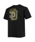 Фото #3 товара Men's Fernando Tatis Jr. Black San Diego Padres Big and Tall Wordmark Name and Number T-shirt