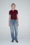 Trf straight low-rise jeans