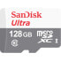 SanDisk Ultra - 128 GB - MicroSDXC - Class 10 - Class 1 (U1) - Grey - White