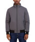 ფოტო #1 პროდუქტის Men's Transitional Zip-Front Bomber Jacket