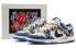 Кроссовки мужские Nike Dunk Low DV0834-101 черно-бело-синие 42.5 - фото #1