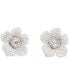 Фото #1 товара Cubic Zirconia Poppy Statement Stud Earrings