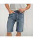 Фото #1 товара Men's Zac Relaxed Fit Denim 12-1/2" Shorts
