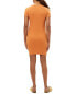 Фото #2 товара Theory Tiny T-Shirt Dress Women's Orange S