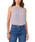 ფოტო #1 პროდუქტის Women's Sleeveless Embellished Top