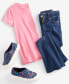 Фото #4 товара Girls Osterley Flare-Leg Jeans, Created for Macy's