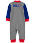 Фото #8 товара Пижама Carterʻs для мальчика Buffalo Bills NFL Baby Jumpsuit