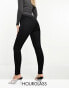 Фото #2 товара ASOS DESIGN Hourglass push up skinny jean in black - BLACK