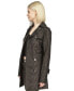 ფოტო #4 პროდუქტის MICHAEL Women's Snake-Print Trench Coat