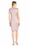 Фото #3 товара Eliza J 153074 Women's Sleeveless Sheath Dress Mauve Sz. 6