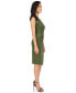 Фото #4 товара Women's Astor Studded Side-Slit Midi Dress