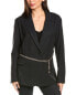 Maje Wool-Blend Suit Blazer Women's