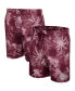 ფოტო #1 პროდუქტის Men's Maroon Montana Grizzlies What Else is New Swim Shorts