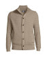 Фото #1 товара Men's Long Sleeve Drifter Mock Neck Cardigan