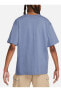 Фото #3 товара Sportswear Tech Pack T-Shirt Blue Erkek Günlük Mavi Tişört