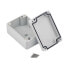 Фото #3 товара Plastic case Kradex Z56SJ ABS with gasket and brass sleeves IP67 - 88x64x42mm light-colored