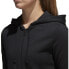 Adidas Essential Linear Full Zip Logo Women's Hoodie Black S97076