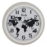 Фото #1 товара Настенное часы Карта Мира Белый Чёрный Железо 70 x 70 x 6,5 cm