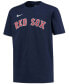 Фото #3 товара Футболка для малышей Nike Xander Bogaerts Boston Red Sox с именем и номером игрока, синяя