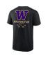 ფოტო #4 პროდუქტის Men's Black Washington Huskies Game Day 2-Hit T-shirt