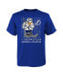 ფოტო #1 პროდუქტის Big Boys and Girls Blue Tampa Bay Lightning Disney Donald Duck Three-Peat T-shirt