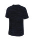 ფოტო #2 პროდუქტის Big Boys and Girls Navy Chicago Cubs City Connect Practice Graphic Performance T-Shirt