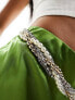 Фото #3 товара ASOS DESIGN pearl and chain waist and hip belt