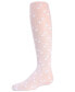 Baby Girls Sweet Blossoms Sheer Raised Floral Print Tights