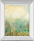 Фото #1 товара Jardin Vert by Pasion Mirror Framed Print Wall Art, 22" x 26"