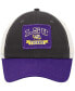 Фото #2 товара Men's Charcoal LSU Tigers Objection Snapback Hat