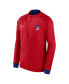 Men's Red Atletico de Madrid Academy Pro Anthem Raglan Performance Full-Zip Jacket