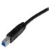 Фото #5 товара STARTECH Certified USB To B cable 1 m 3.0 A