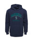 Фото #2 товара Baby Boys and Girls Navy, Heather Gray Seattle Mariners Play by Play Pullover Hoodie and Pants Set