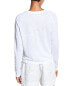 Фото #2 товара Vince Raglan Linen Pullover Women's S