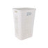 Laundry Basket Tontarelli Bella Double lid 60 L White 40,5 x 33 x 59 cm (5 Units)